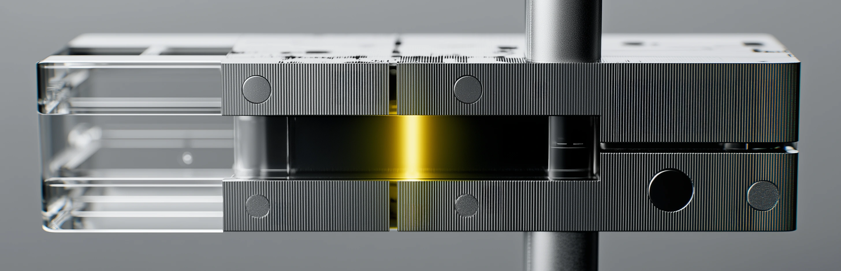 iXR modular component — precision-milled housing